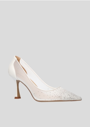 Salones LOLA CRUZ Mod.132Z01BK blanco