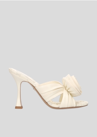 Mules LOLA CRUZ Mod.100Z14BK off white