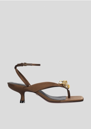 Sandalias Tacon LOLA CRUZ Mod.086Z75BK marron