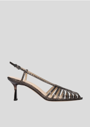 Sandalias Tacon LOLA CRUZ Mod.134Z51BK plomo