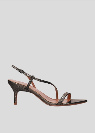 Sandalias Tacon LOLA CRUZ Mod.117Z51BK plomo