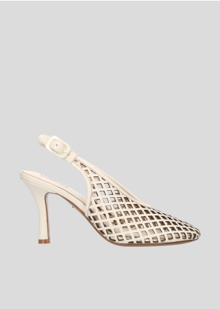 Salones LOLA CRUZ Mod.007Z14BK off white