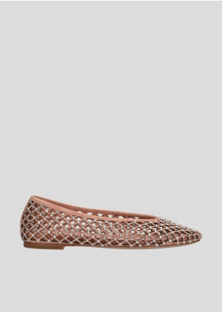 Bailarinas LOLA CRUZ Mod.098Z30BK beige