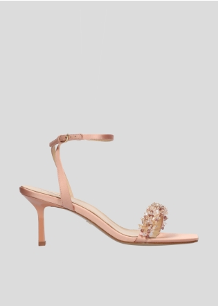 Sandalias Tacon LOLA CRUZ Mod.064Z00BK nude