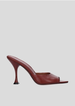 Sandalias Tacon LOLA CRUZ Mod.153Z14BK burgundi