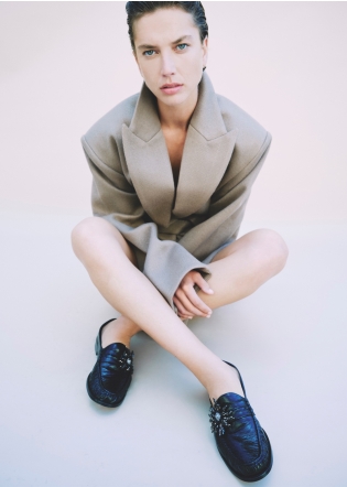 LOLA CRUZ Loafers Mod. 060Z85BK black