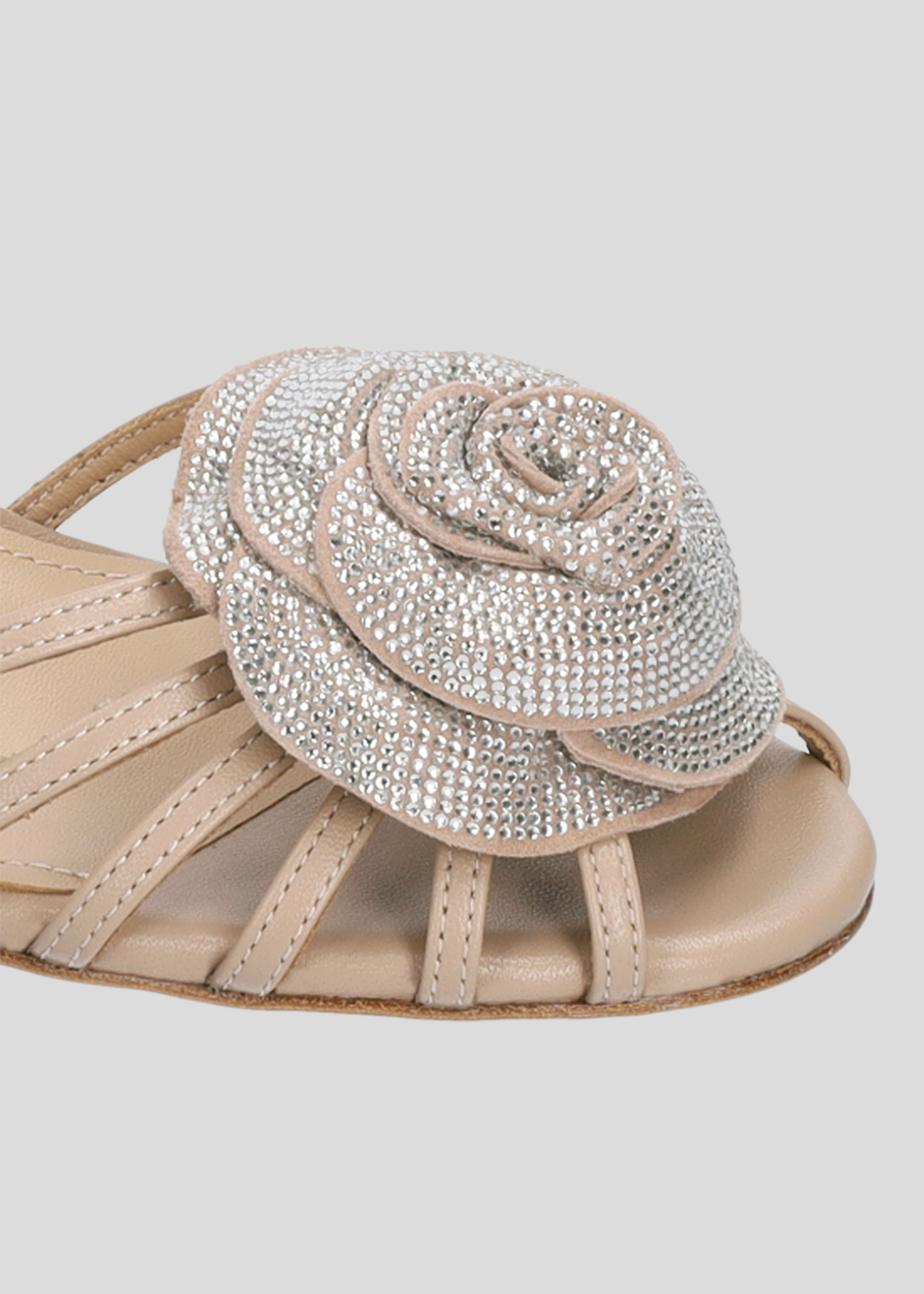 Heeled sandals for women Lola Cruz in leather. Style Rose 65