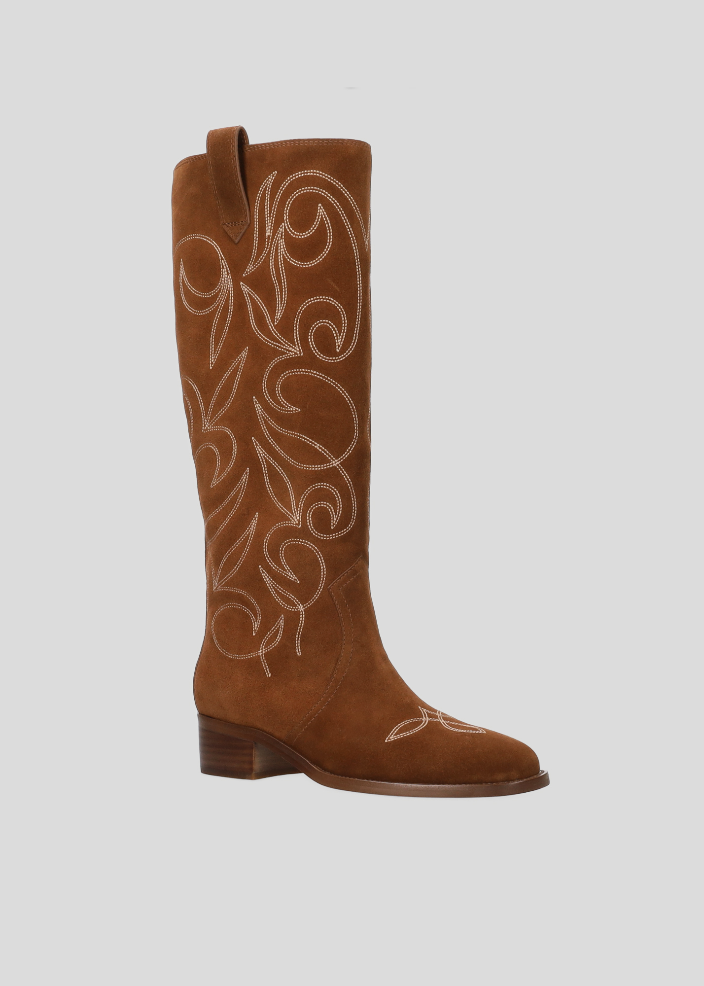 Boots for women Lola Cruz in Style Cala Knee Boots Ref.187B60BK Tan
