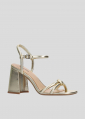 Sandalias Tacon LOLA CRUZ Mod.051Z19BK platino