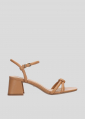 Sandalias Tacon LOLA CRUZ Mod.052Z13BK camel