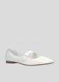 Zapatos planos LOLA CRUZ Mod.083Z20BK blanco