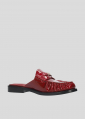 Zapatos planos LOLA CRUZ Mod.099Z26BK rojo