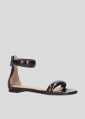 Sandalias Planas LOLA CRUZ Mod.153Z51BK marron