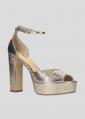 Sandalias Tacon LOLA CRUZ Mod.226P51BK platino