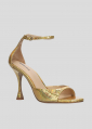 Sandalias Tacon LOLA CRUZ Mod.230Z52BK oro