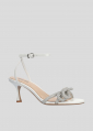 Sandalias Tacon LOLA CRUZ Mod.250Z13BK blanco