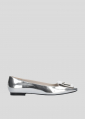 Bailarinas LOLA CRUZ Mod.084Z17BK plata