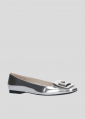 Bailarinas LOLA CRUZ Mod.084Z17BK plata