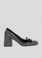Mocasines LOLA CRUZ Mod.098Z00BK cristal