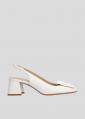 Zapatos de salón LOLA CRUZ Mod.082Z13BK blanco