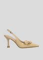 Zapatos de salón LOLA CRUZ Mod.195Z13BK beige