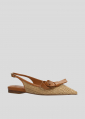 Zapatos planos LOLA CRUZ Mod.193Z68BK cuero