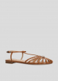 Sandalias Planas LOLA CRUZ Mod.138Z59BK cuero