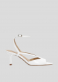 Sandalias Tacon LOLA CRUZ Mod.148Z13BK blanco