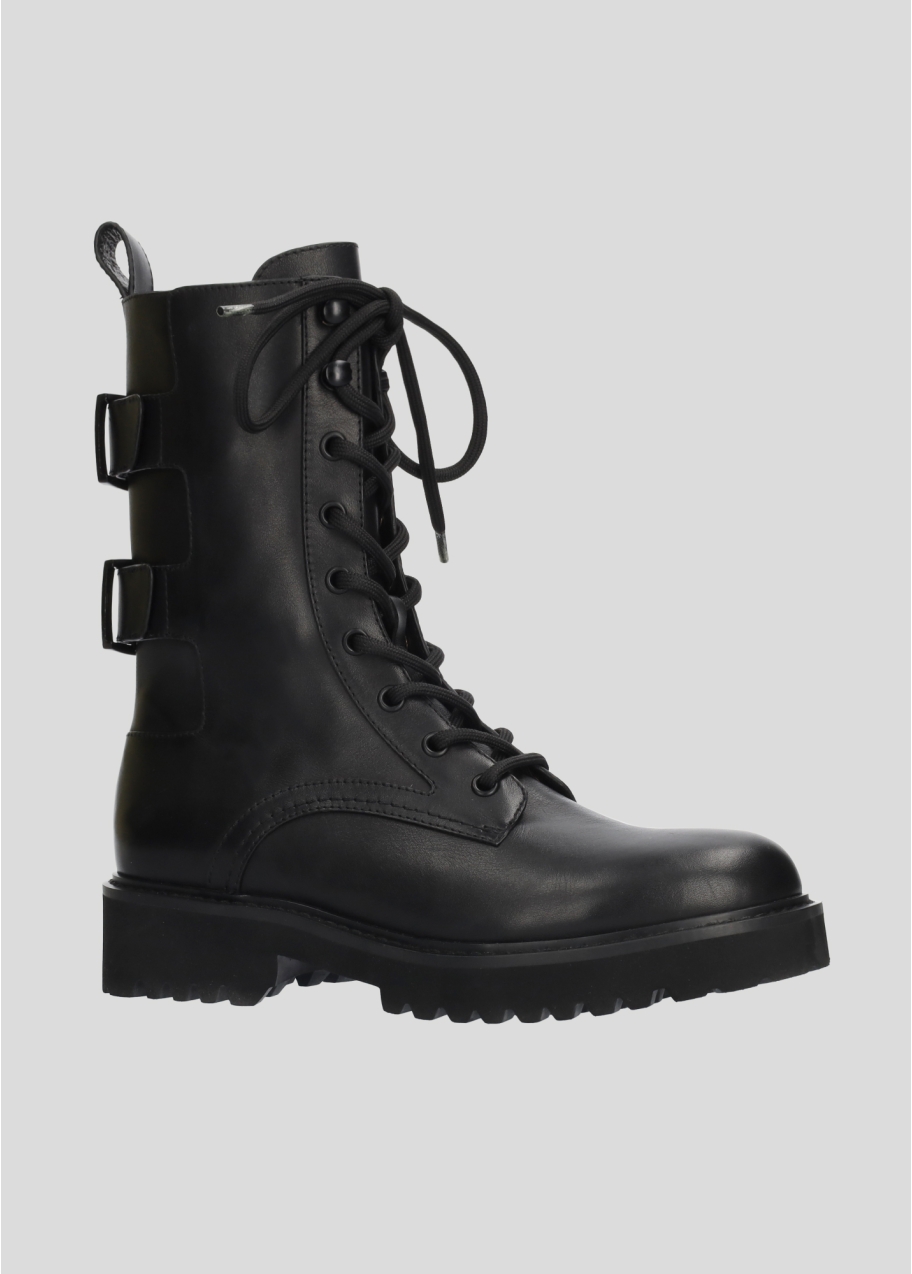 Booties for women Lola Cruz in leather. Style Asia Ankle-Boots
