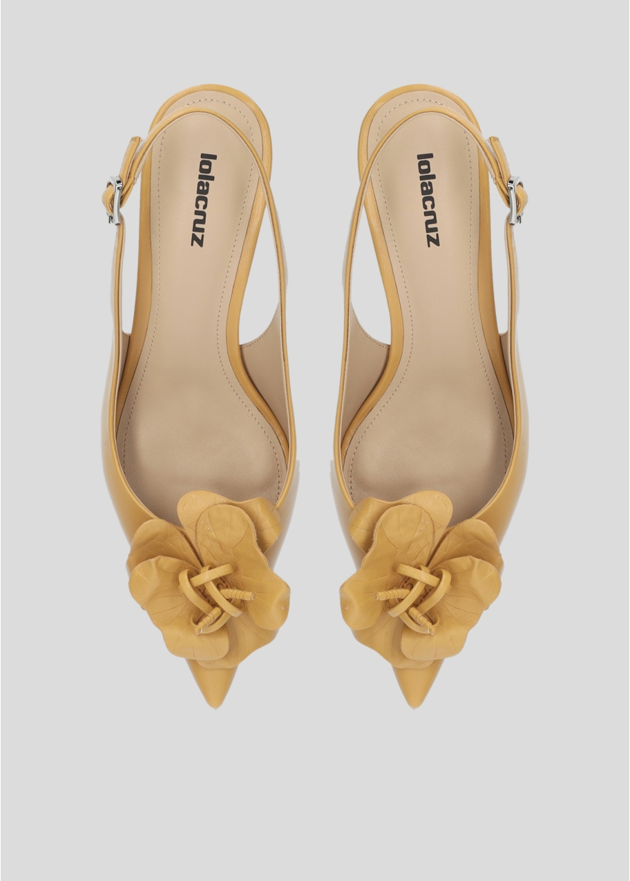 Heleed shoes for women Lola Cruz in leather. Style Tulipa