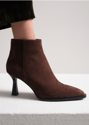 LOLA CRUZ Booties Mod. 007T30BK dark brown