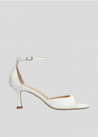 LOLA CRUZ Heeled sandals Mod. 229Z13BK white