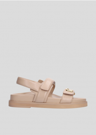 LOLA CRUZ Flat shoes Mod. 316Z13BK nude