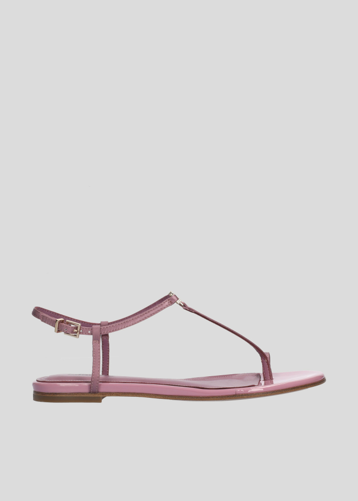 Sandalias Planas LOLA CRUZ Mod.024Z88BK malva