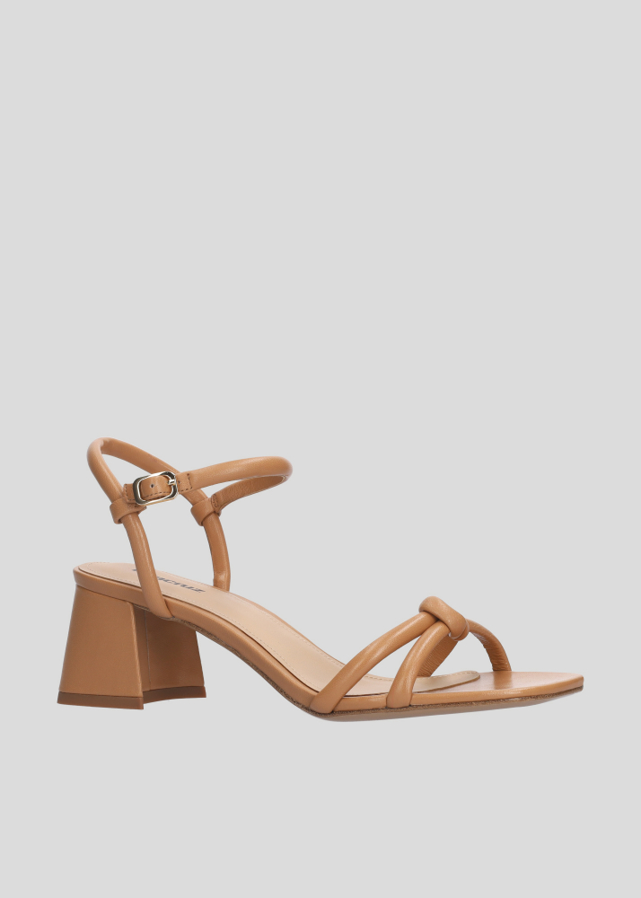 Sandalias Tacon LOLA CRUZ Mod.052Z13BK camel