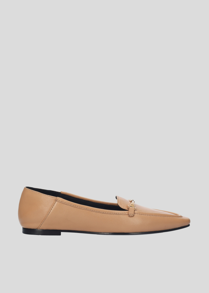 Zapatos planos LOLA CRUZ Mod.094Z13BK camel