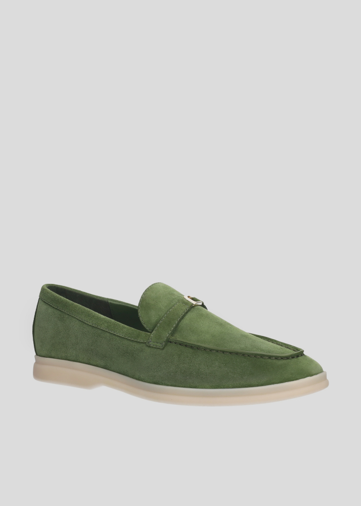 Slippers LOLA CRUZ Mod.096Z30BK verde oliva