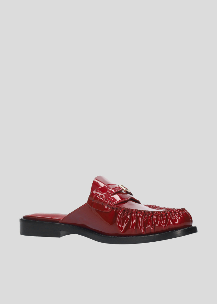 Zapatos planos LOLA CRUZ Mod.099Z26BK rojo