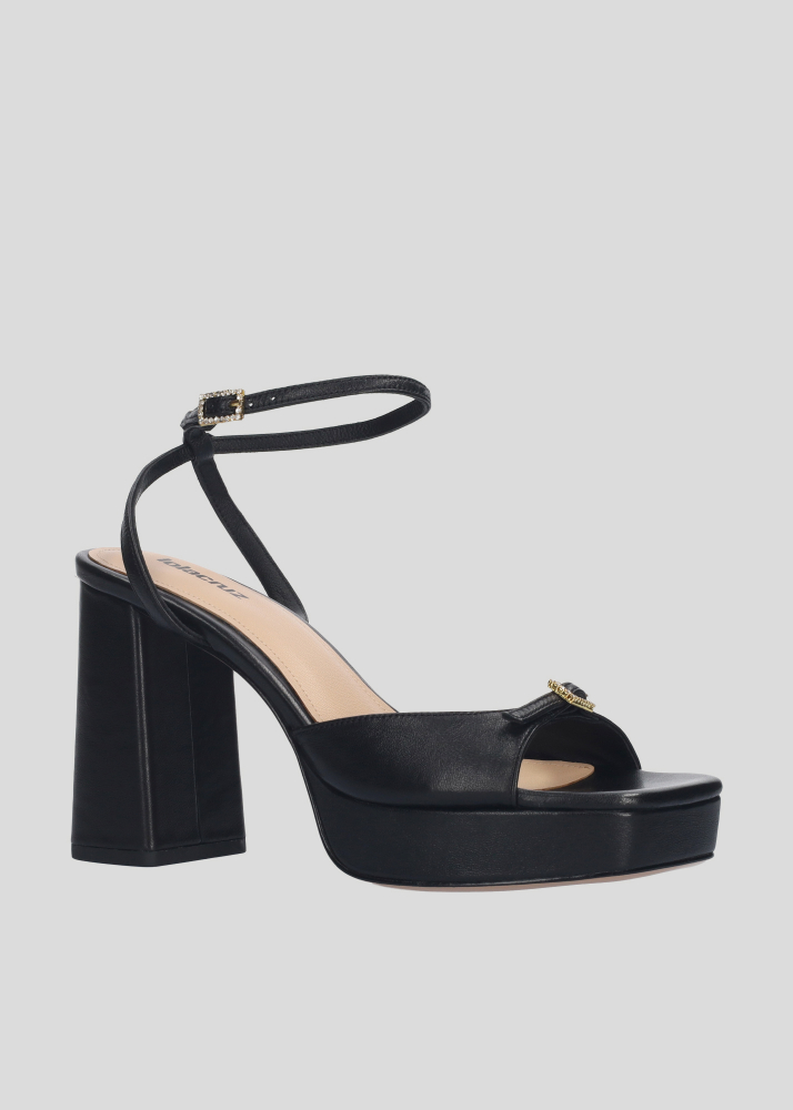 Sandalias de Plataforma LOLA CRUZ Mod.124P13BK negro