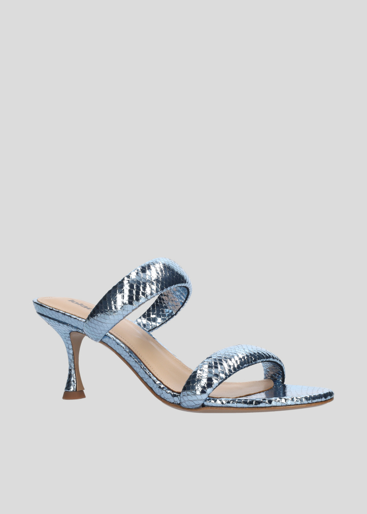 Sandalias Tacon LOLA CRUZ Mod.154Z51BK celeste