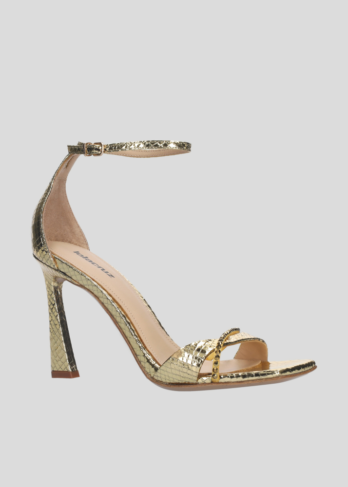 Sandalias Tacon LOLA CRUZ Mod.220Z51BK oro