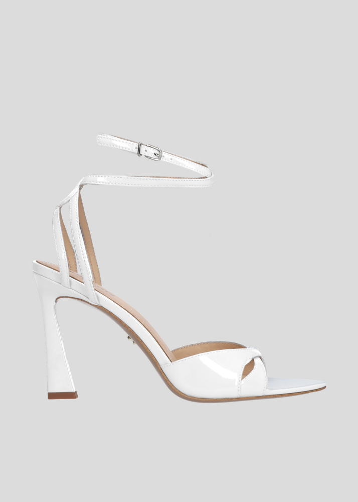 Sandalias Tacon LOLA CRUZ Mod.265Z20BK blanco