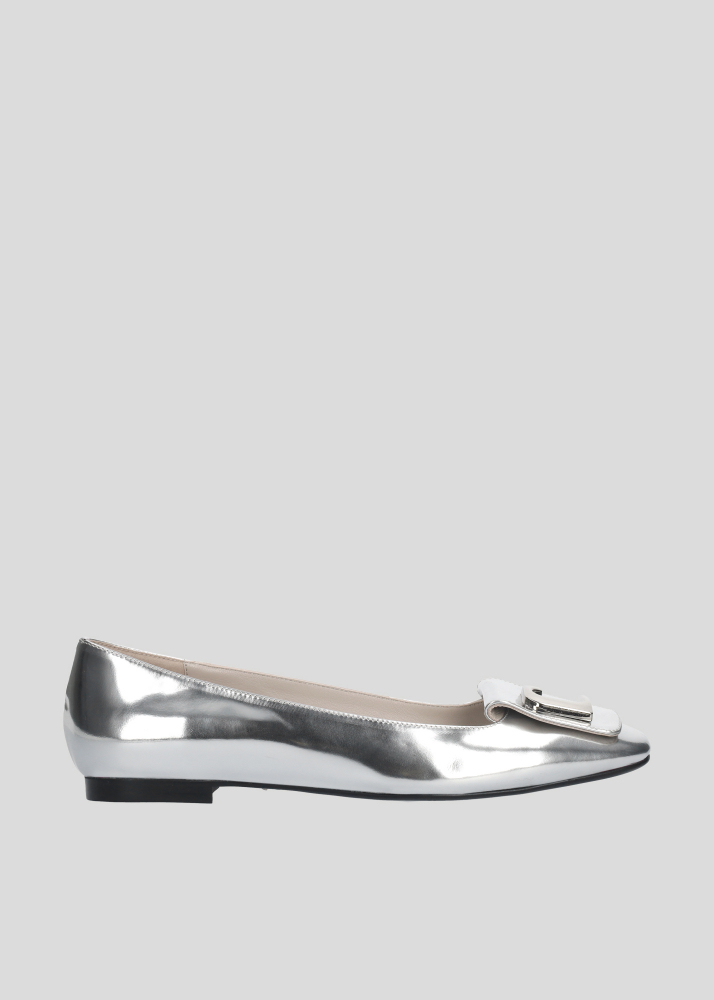 Bailarinas LOLA CRUZ Mod.084Z17BK plata