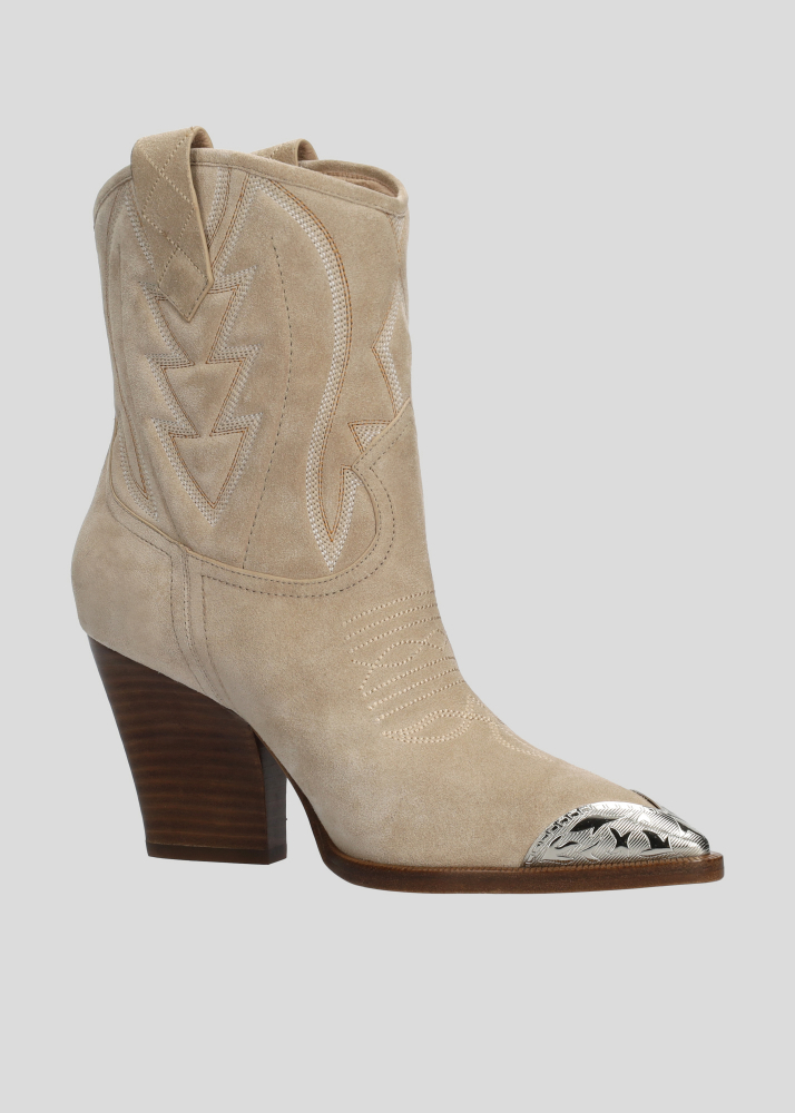 Botas LOLA CRUZ Mod.293T60BK beige
