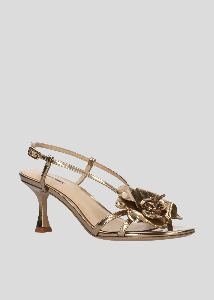 Sandalias Tacon LOLA CRUZ Mod.035Z17BK oro