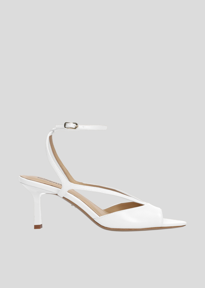 Sandalias Tacon LOLA CRUZ Mod.148Z13BK blanco