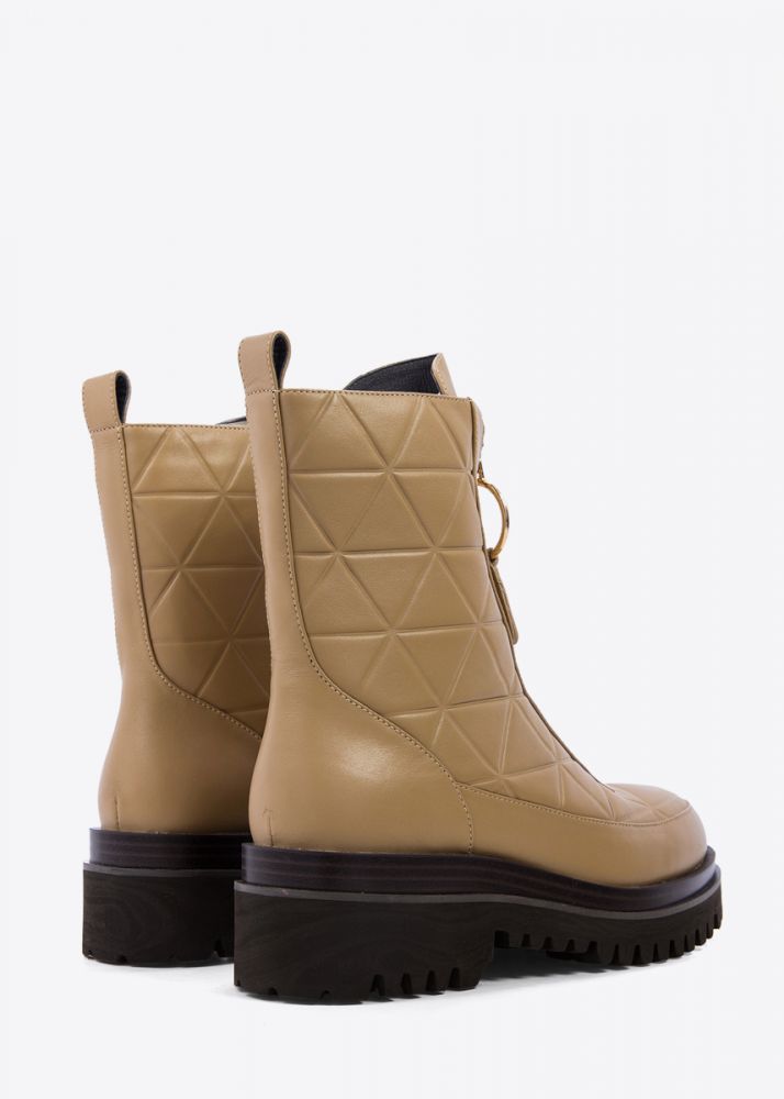 LOLA CRUZ I21 España/NEW COLLECTION AW21/Botas y Botines/Botines Mod.  080T10BK FEDERICA Marrones