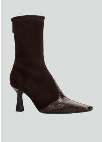 LOLA CRUZ Booties Mod. 001T83BK dark brown