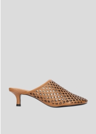 Mules LOLA CRUZ Mod.010Z14BK cuero