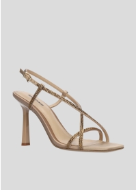 LOLA CRUZ Heeled sandals Mod. 010Z75BK nude